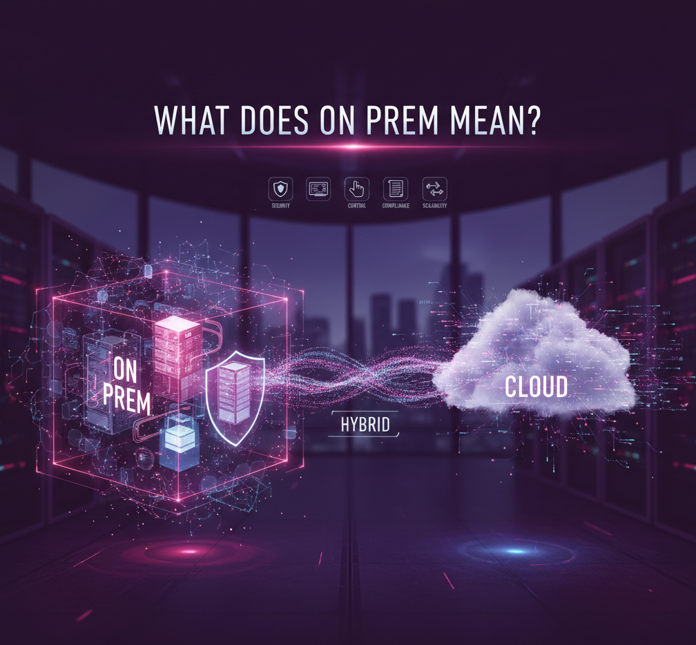 what does on prem mean