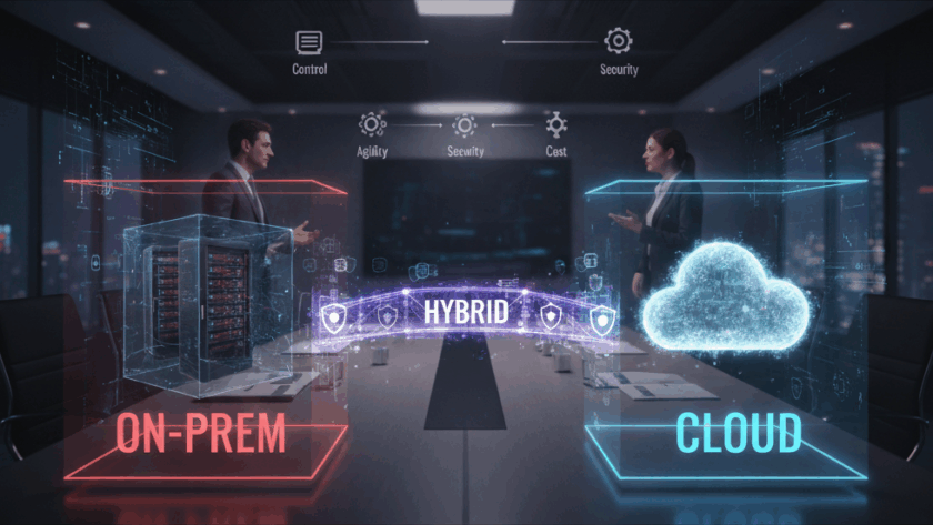 on prem vs cloud