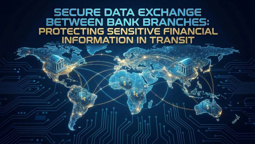 Secure Data Exchange for Bank Branches