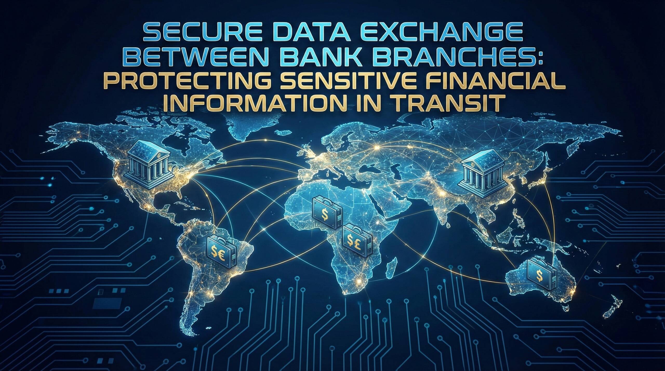Secure Data Exchange for Bank Branches