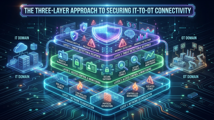 The Three-Layer Approach to Securing IT-to-OT Connectivity