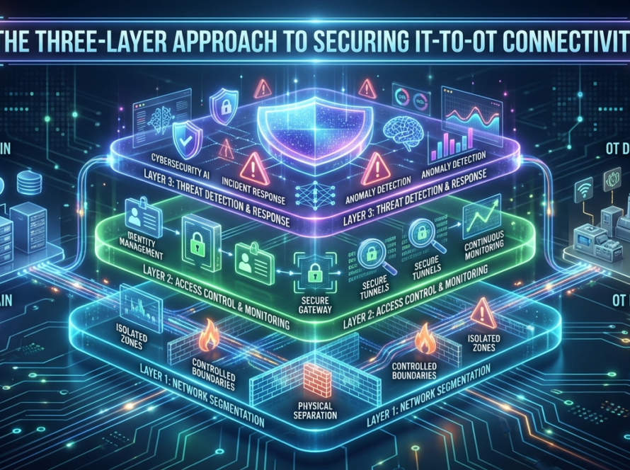 The Three-Layer Approach to Securing IT-to-OT Connectivity