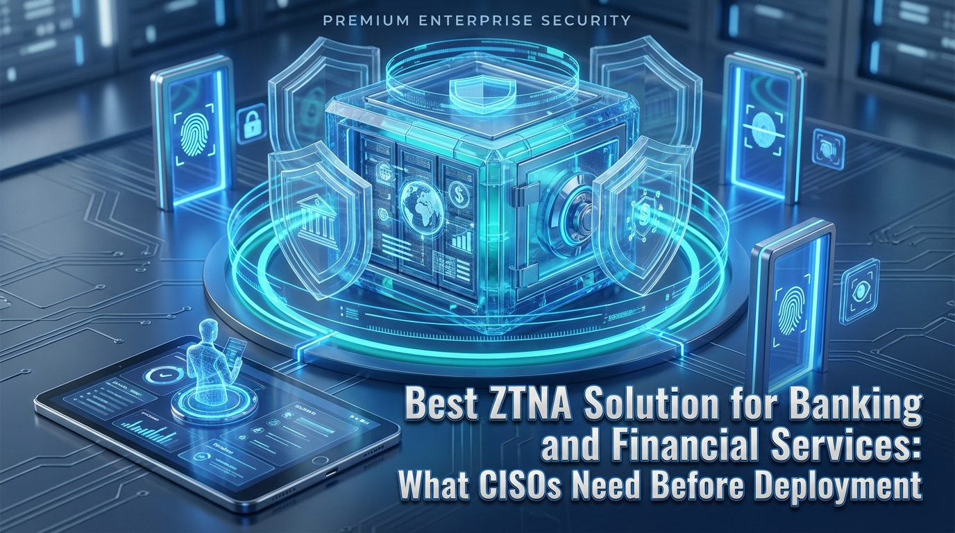 Best ZTNA Solution for Banking and Financial Services