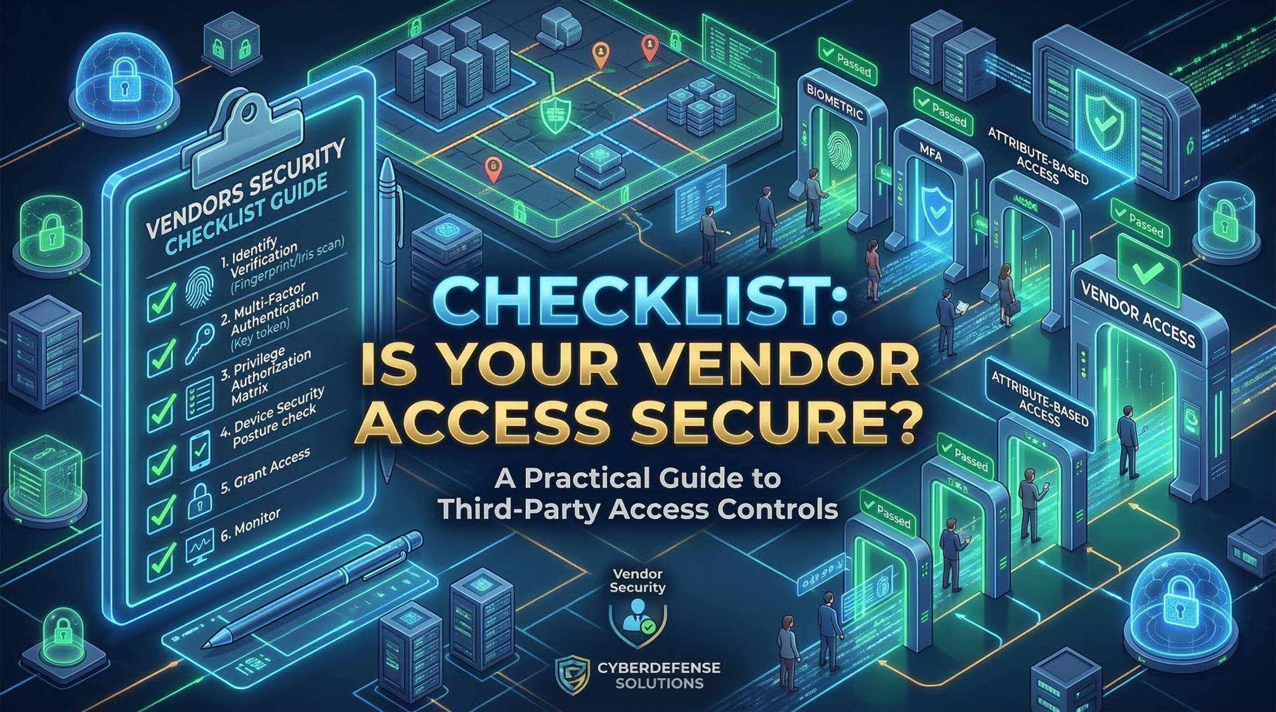 Vendor Access Security Checklist