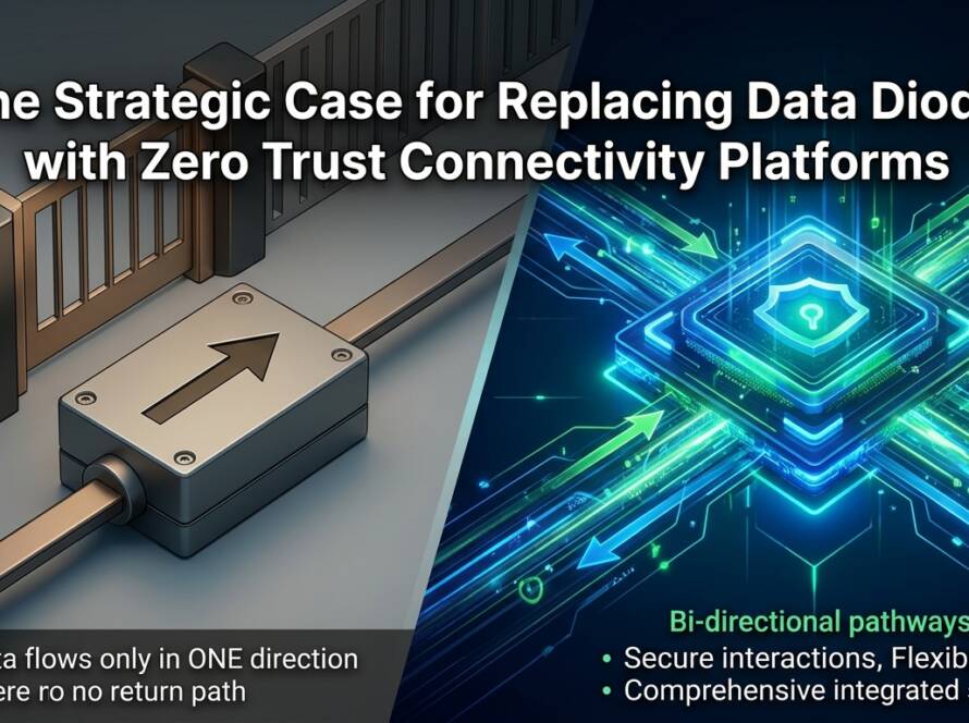 The Strategic Case for Replacing Data Diodes with Zero Trust Connectivity Platforms