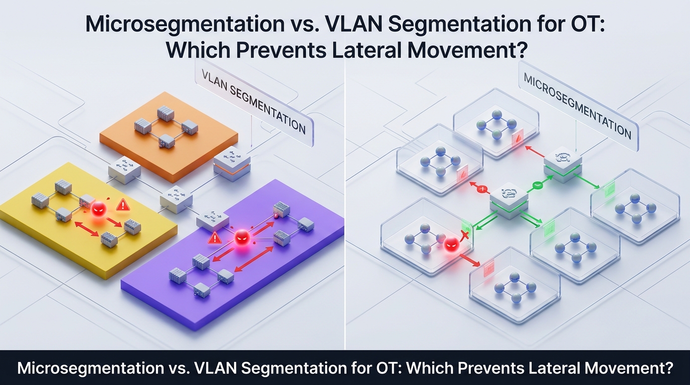 Microsegm entation vs. VLAN Segmentat ion for OT: Which Prevents Lateral Movement ?