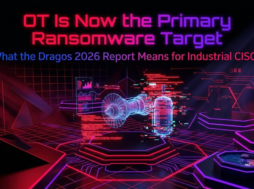 OT Is Now the Primary Ransomware Target: What the Dragos 2026 Report Means for Industrial CISOs