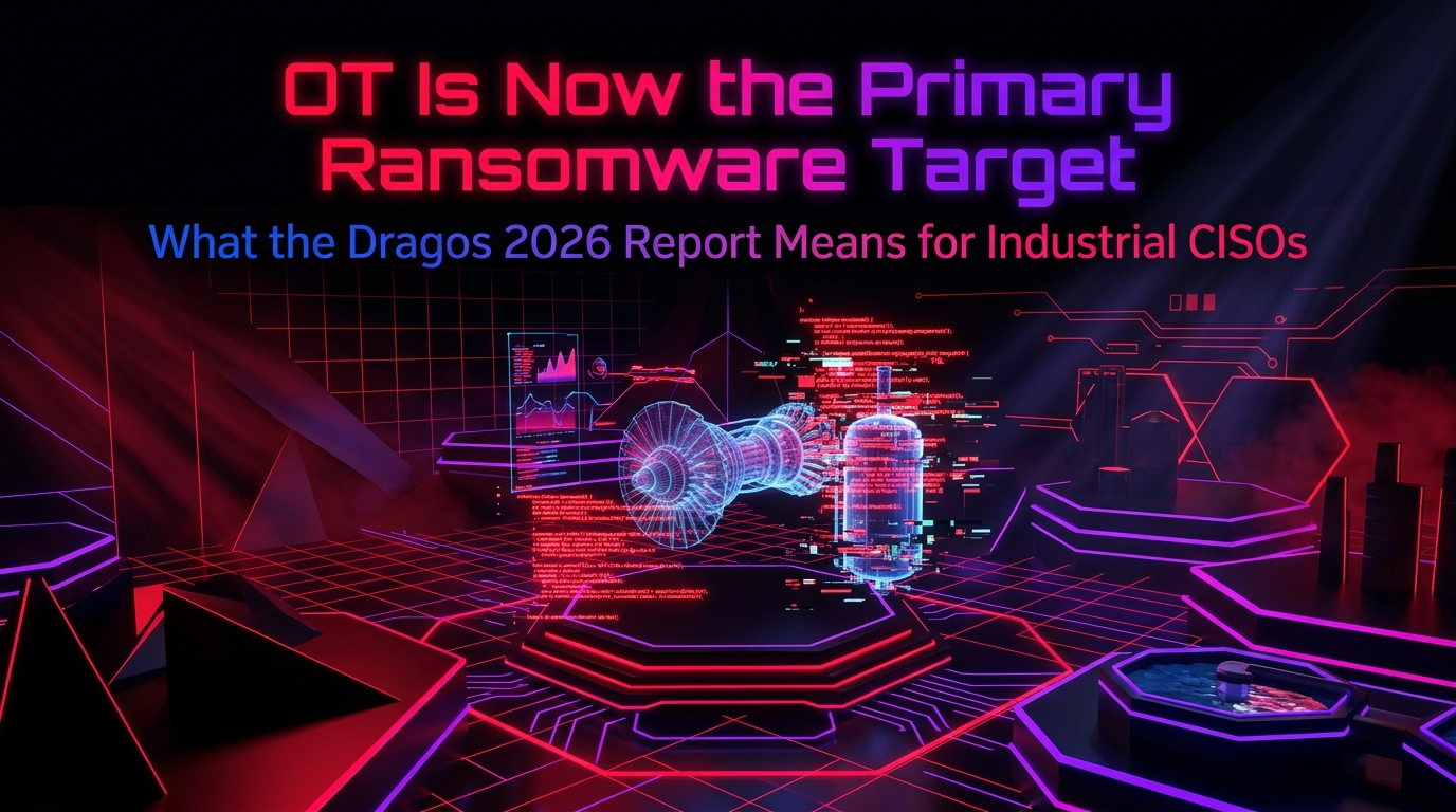 OT Is Now the Primary Ransomware Target: What the Dragos 2026 Report Means for Industrial CISOs